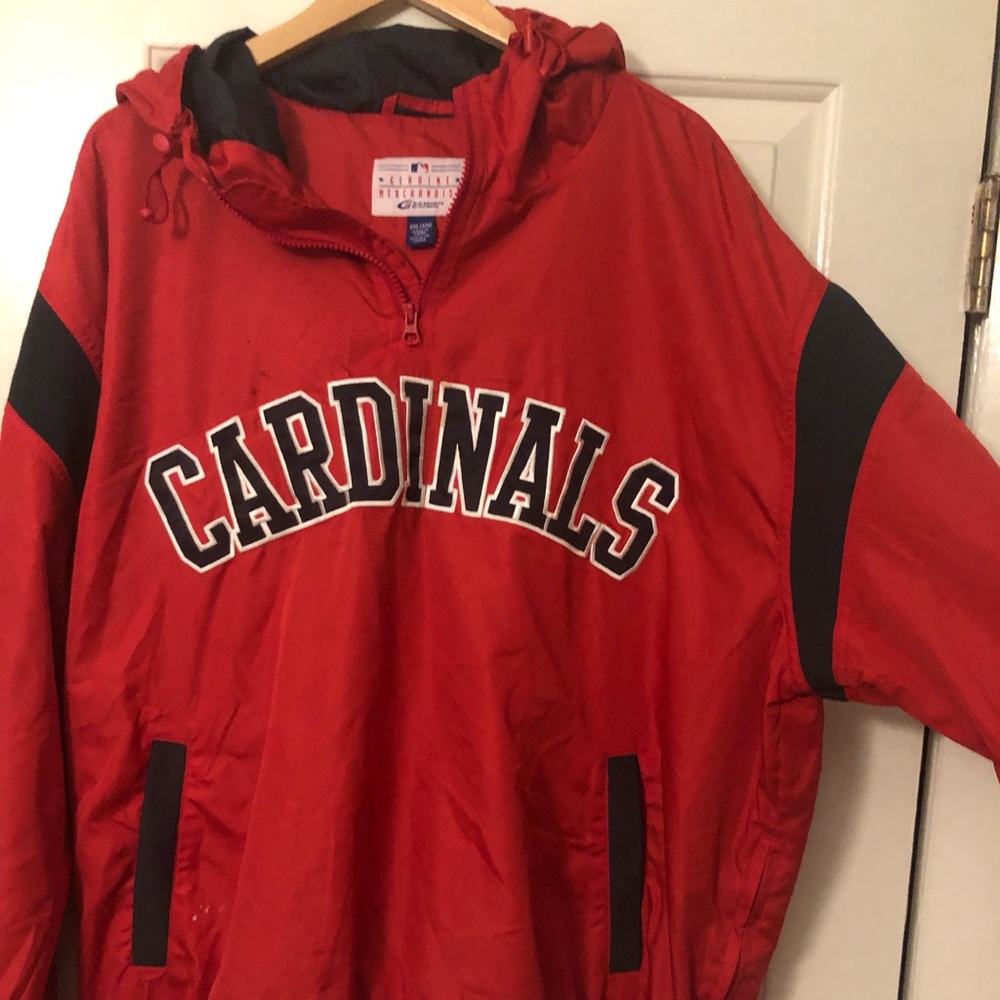 St Louis Cardinals Lightweight Hooded Jacket